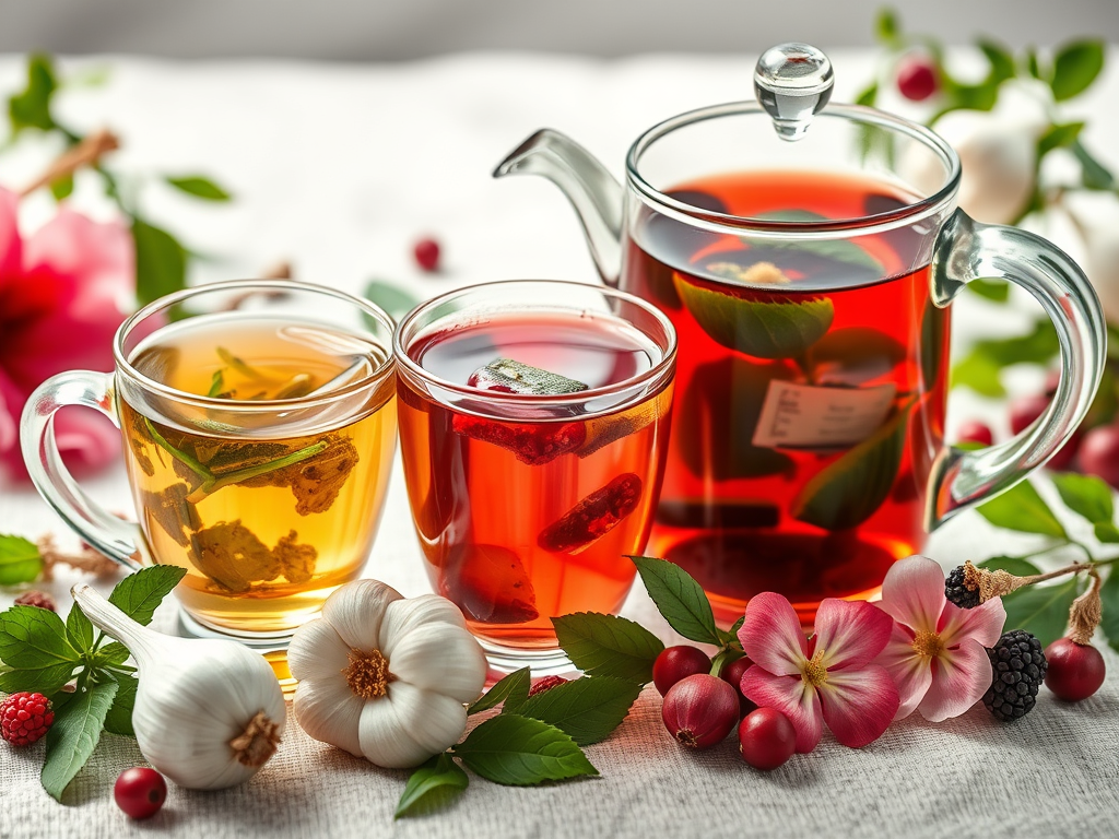 Herbal Teas & Herbs for Healthy Blood Pressure Management